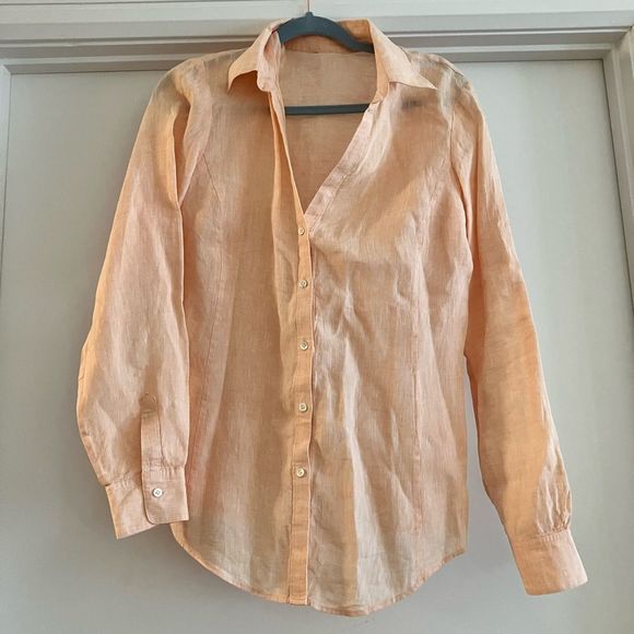 Tops - 3/$12 🌼 Linen Button-down Shirt